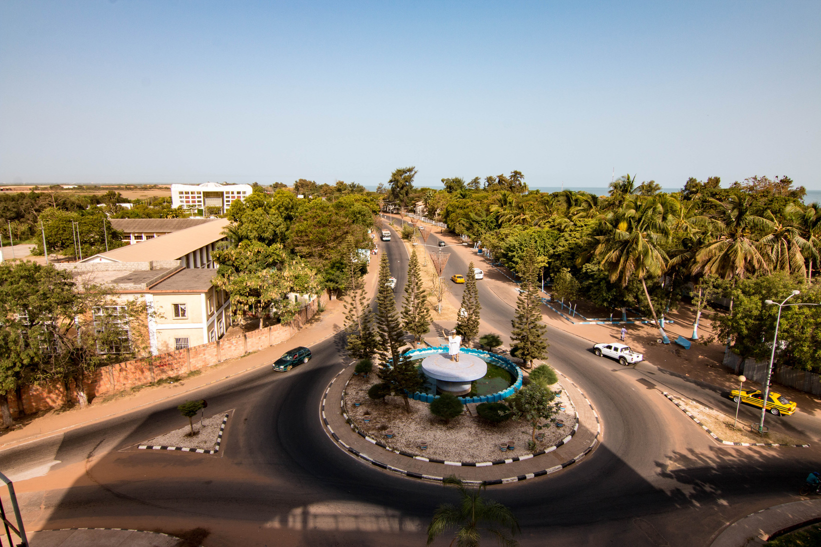 Banjul skyline, the Gambia