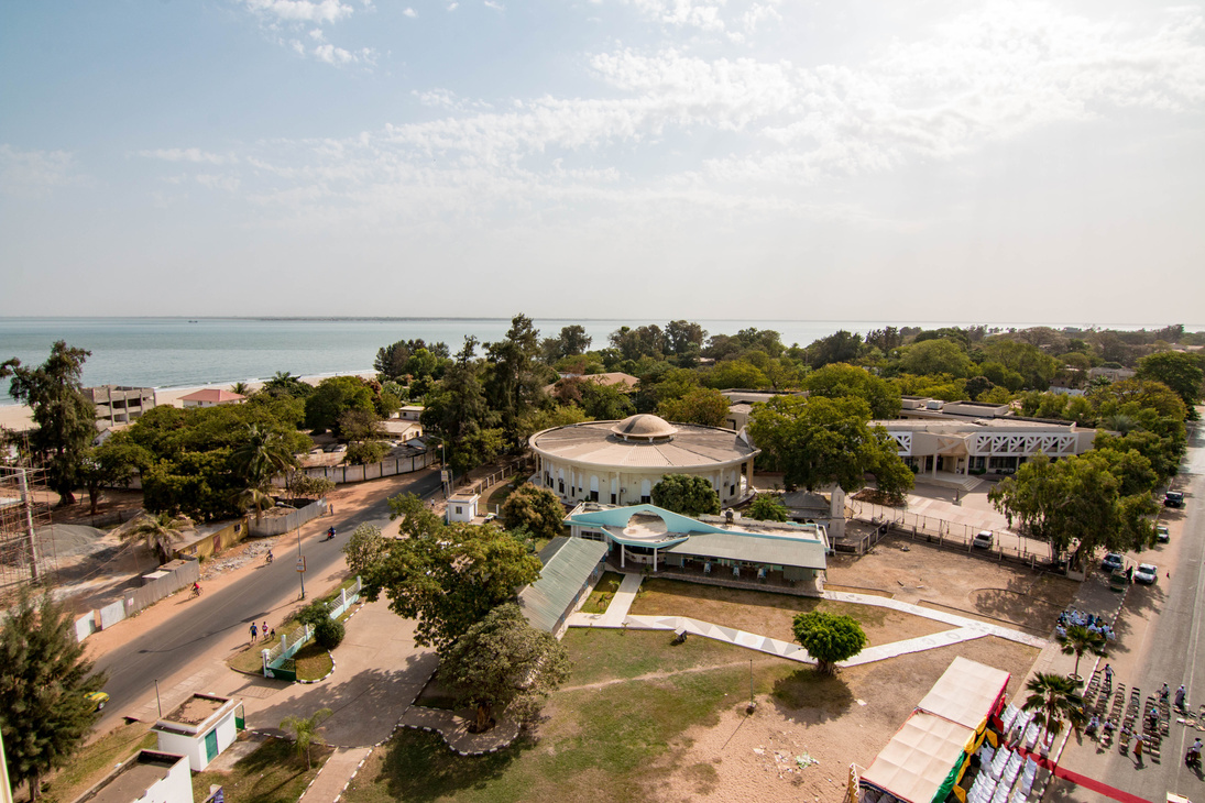 Banjul skyline, the Gambia